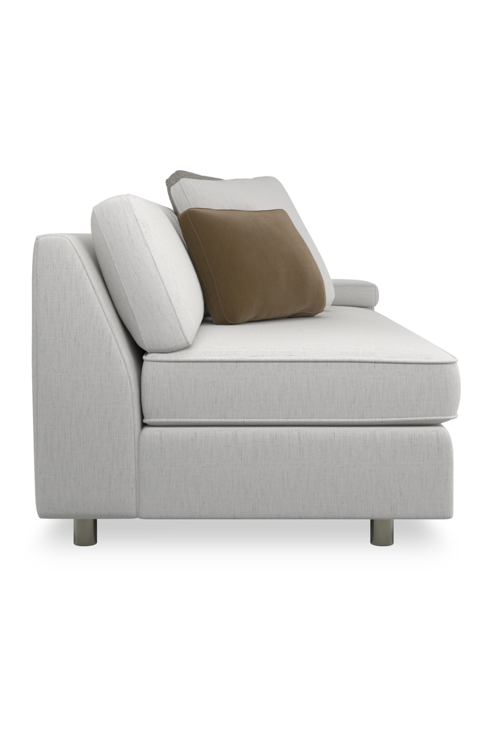 Gray Sectional Sofa | Caracole I'M Shelf-Ish | Caracole.eu.com