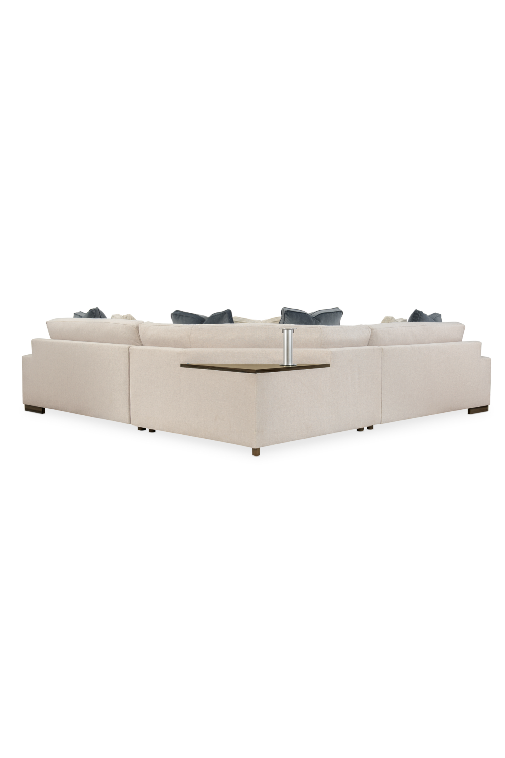 Neutral-Toned Sectional Sofa | Caracole I'm Shelf-Ish | Caracole.eu.com