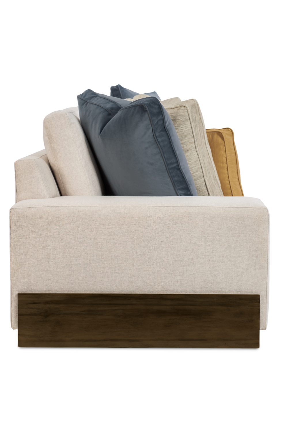 Neutral-Toned Sectional Sofa | Caracole I'm Shelf-Ish | Caracole.eu.com