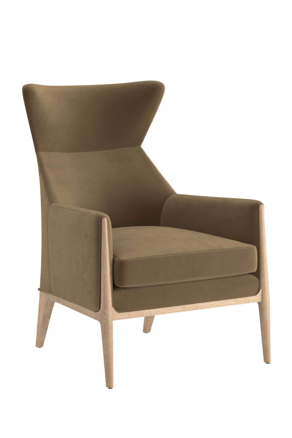 Modern Wingback Occasional Chair | Caracole Boundless | Caracole.eu.com