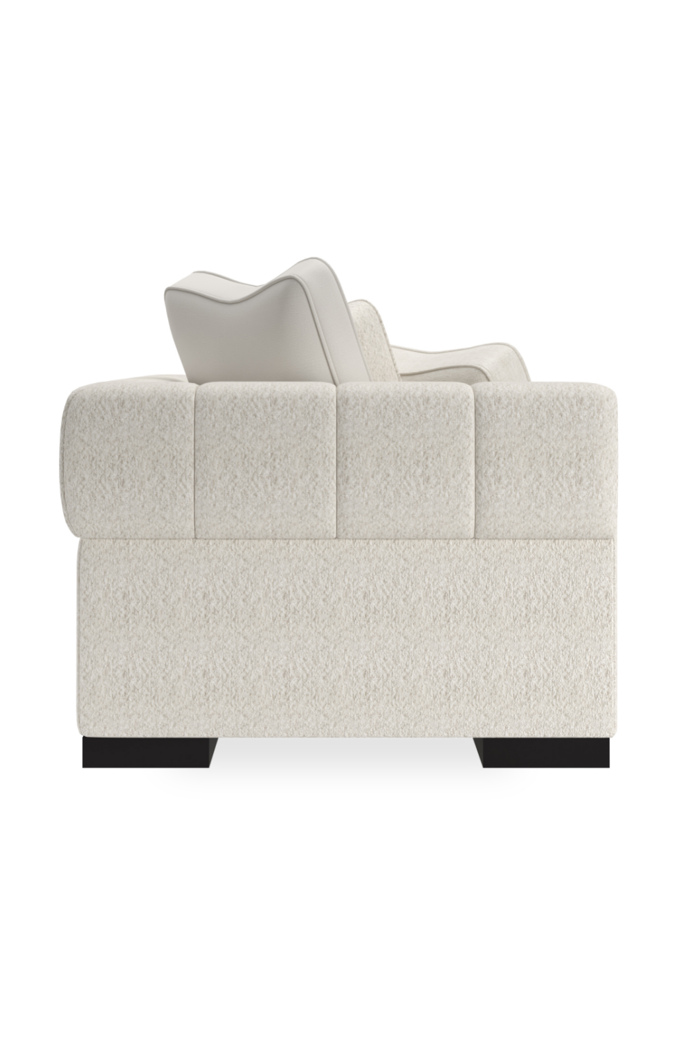 White Modern Sectional Sofa | Caracole Edge | Caracole.eu.com