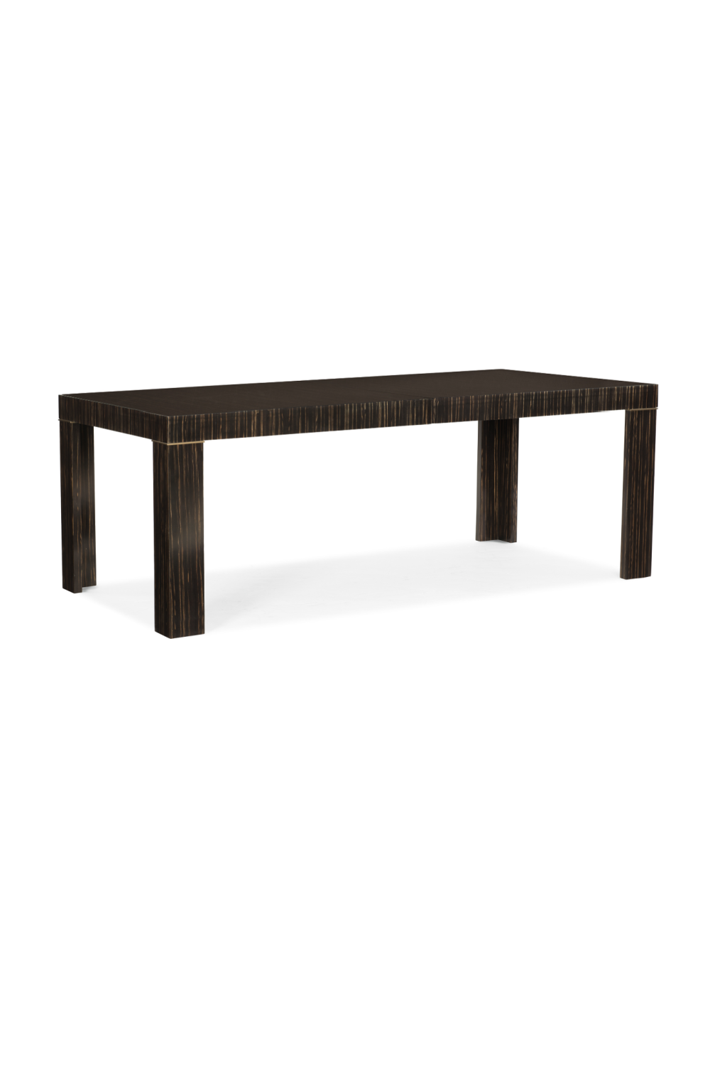 Striated Wood Extendable Dining Table | Caracole Edge | Caracole.eu.com