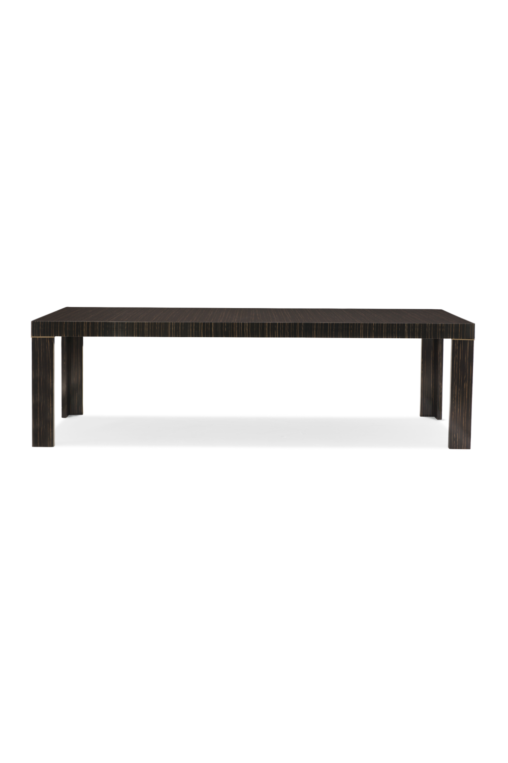 Striated Wood Extendable Dining Table | Caracole Edge | Caracole.eu.com