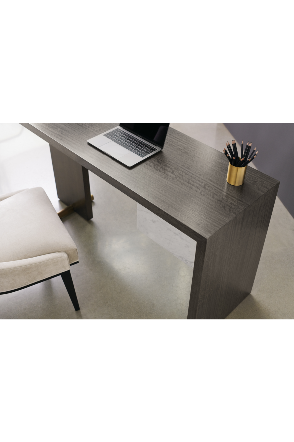 Modern Upholstered Dining Chair | Caracole Vector | Caracole.eu.com