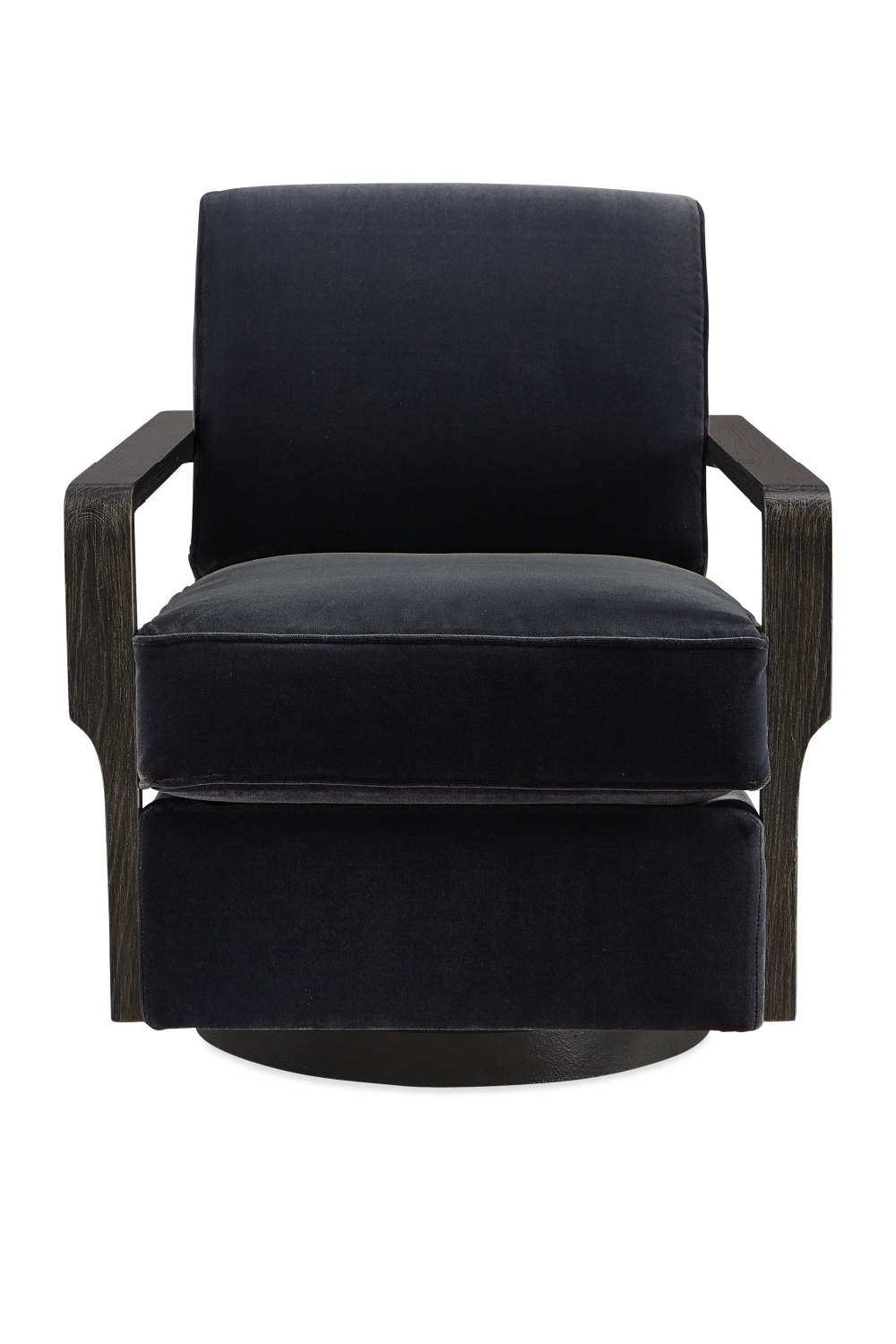Black Art Deco Swivel Chair | Caracole Rewind | Caracole.eu.com