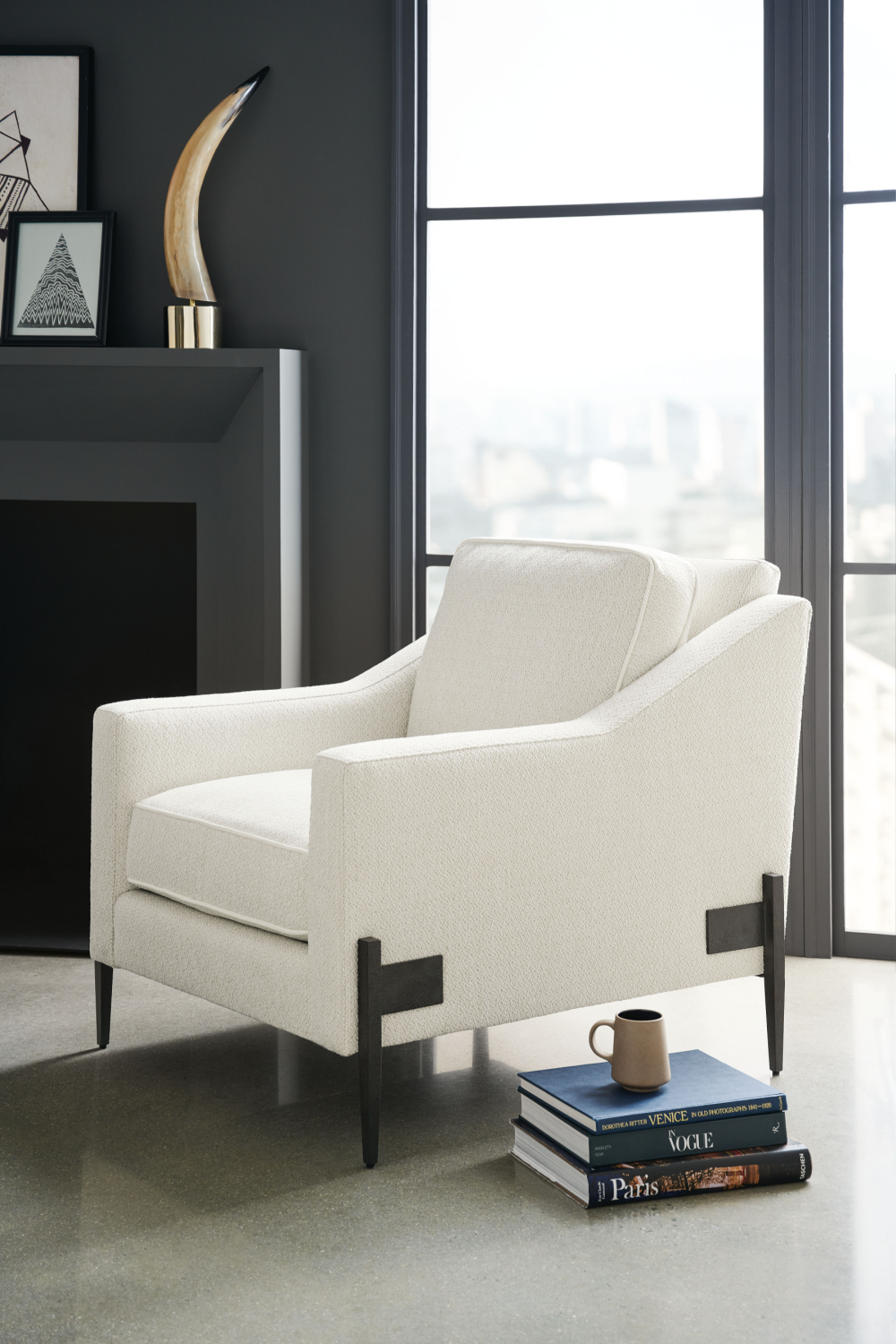 Modern Lounge Armchair | Caracole Remix | Caracole.eu.com