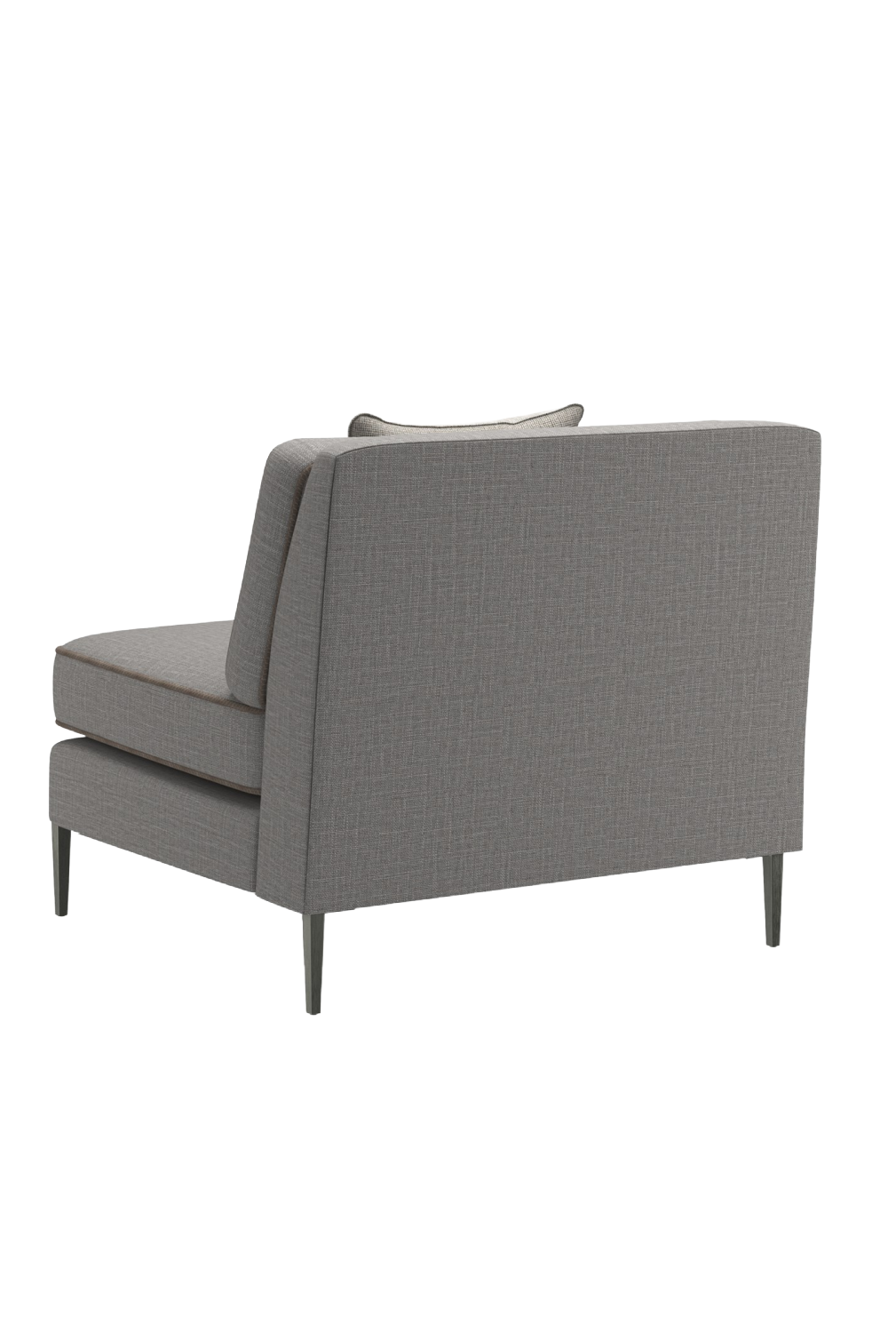 Gray Wool Blend Modular Chair | Caracole Remix | Caracole.eu.com