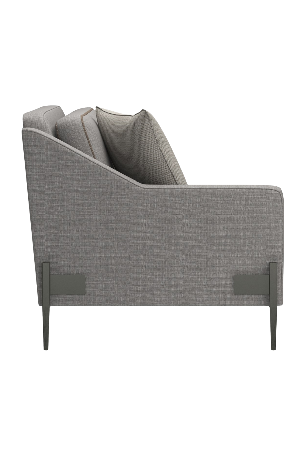 Gray Wool Blend Modular Chair | Caracole Remix | Caracole.eu.com