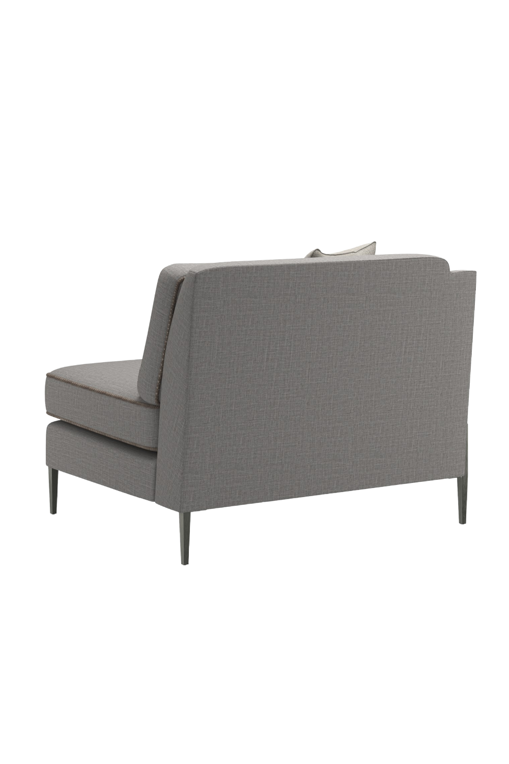 Gray Wool Blend Modular Chair | Caracole Remix | Caracole.eu.com