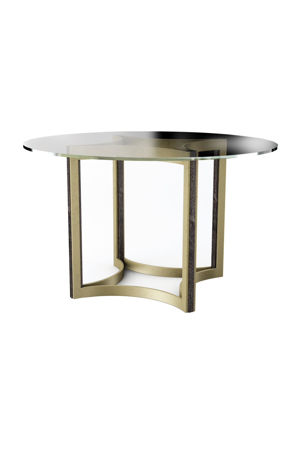 Round Glass Dining Table | Caracole Remix | Caracole.eu.com