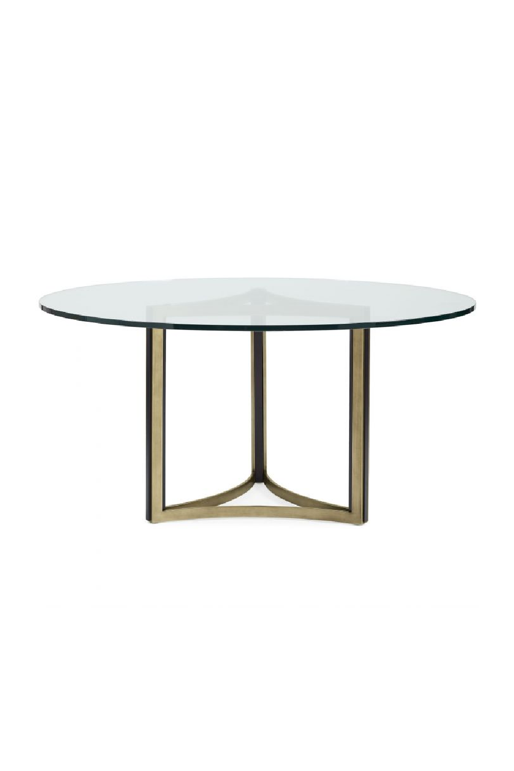 Round Glass Dining Table | Caracole Remix Remix | Caracole.eu.com