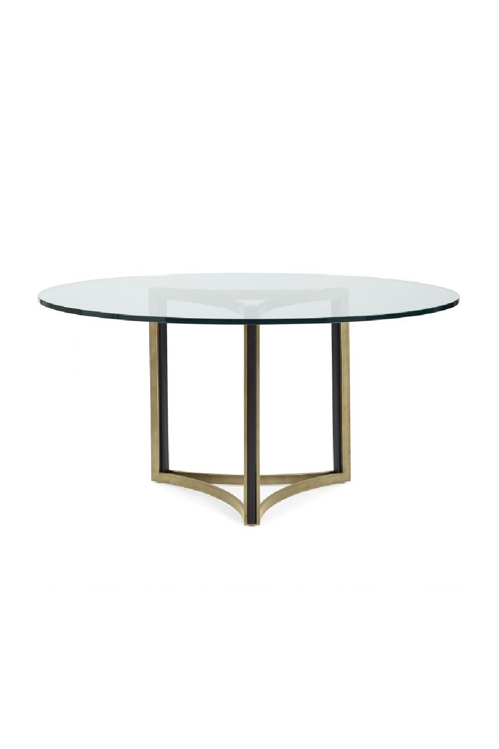 Round Glass Dining Table | Caracole Remix Remix | Caracole.eu.com