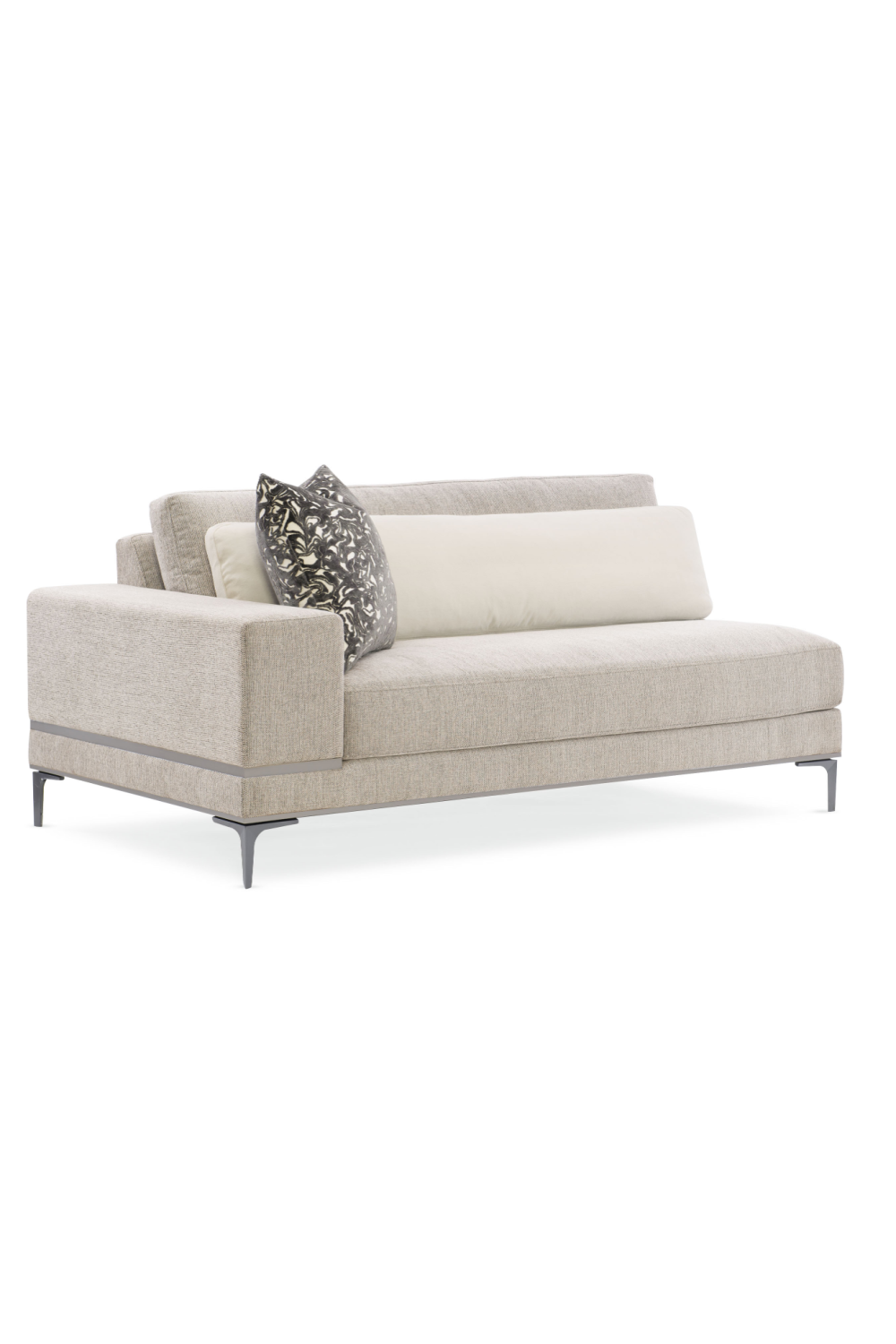 Beige Modern Loveseat | Caracole Repetition | Caracole.eu.com