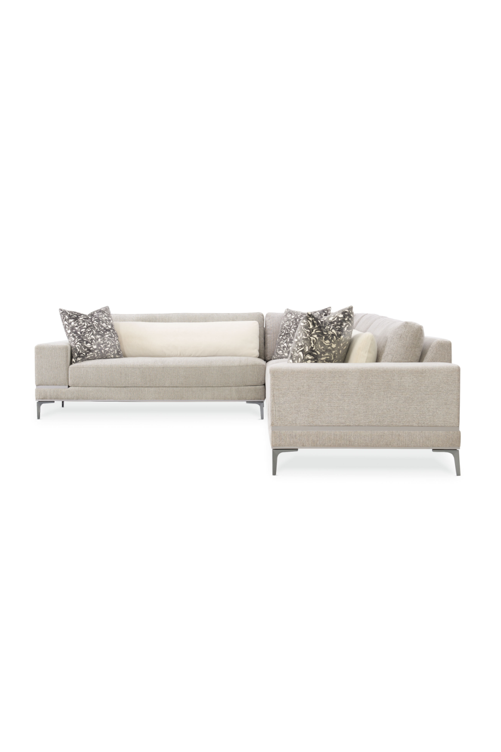 Beige Modern Loveseat | Caracole Repetition | Caracole.eu.com