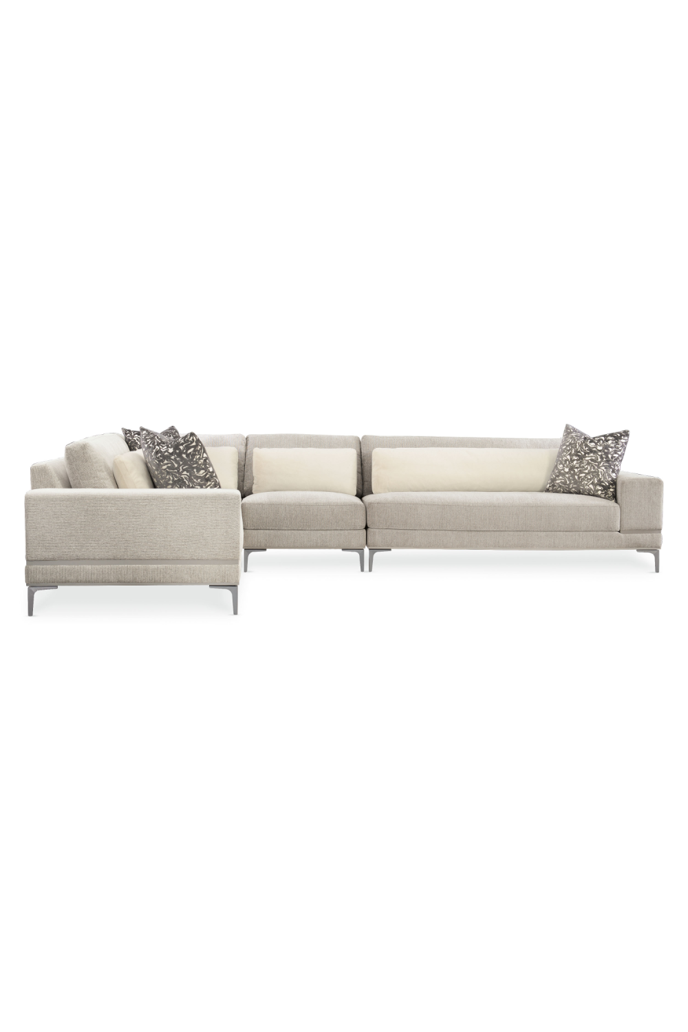 Beige Modern Loveseat | Caracole Repetition | Caracole.eu.com