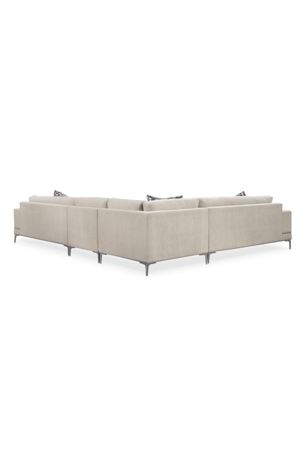 Beige Modern Loveseat | Caracole Repetition | Caracole.eu.com