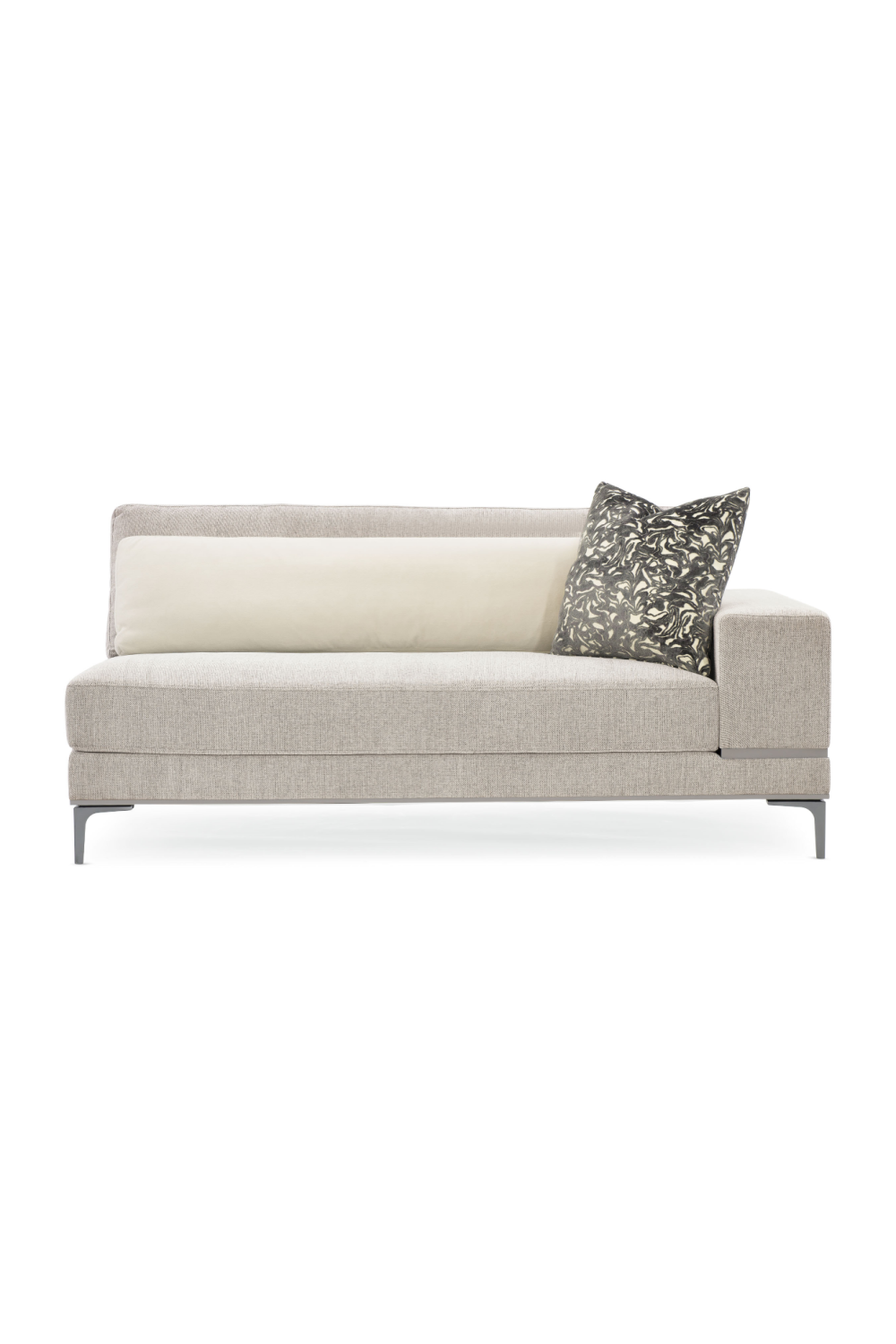 Beige Modern Loveseat | Caracole Repetition | Caracole.eu.com