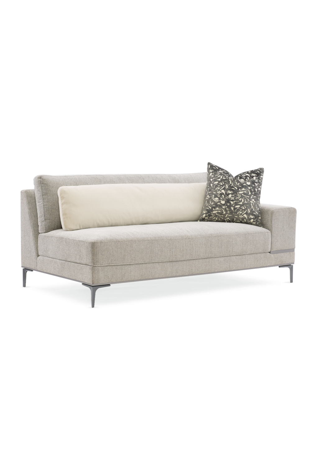 Beige Modern Loveseat | Caracole Repetition | Caracole.eu.com