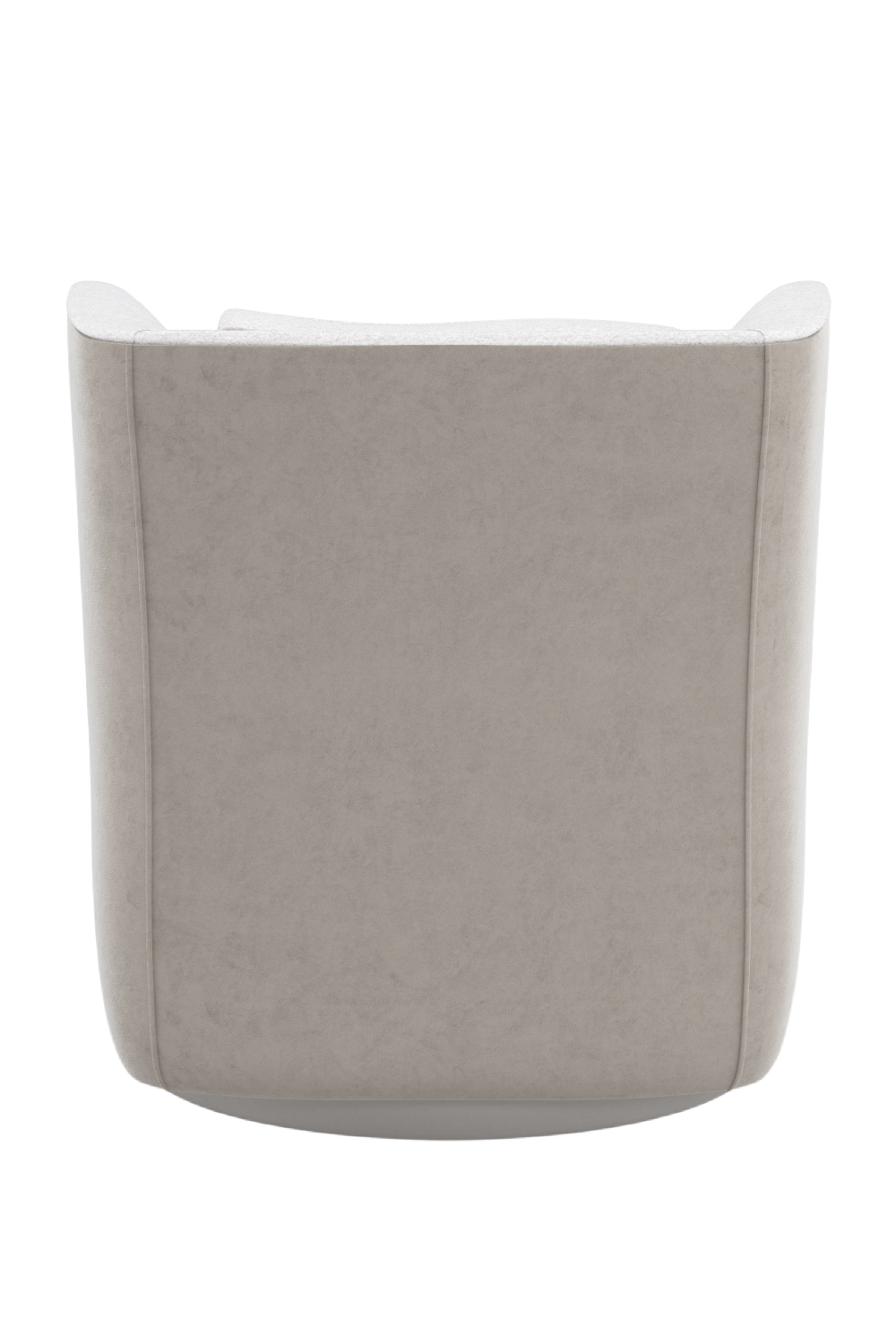 White Bouclé Swivel Chair | Caracole Seville | Caracole.eu.com