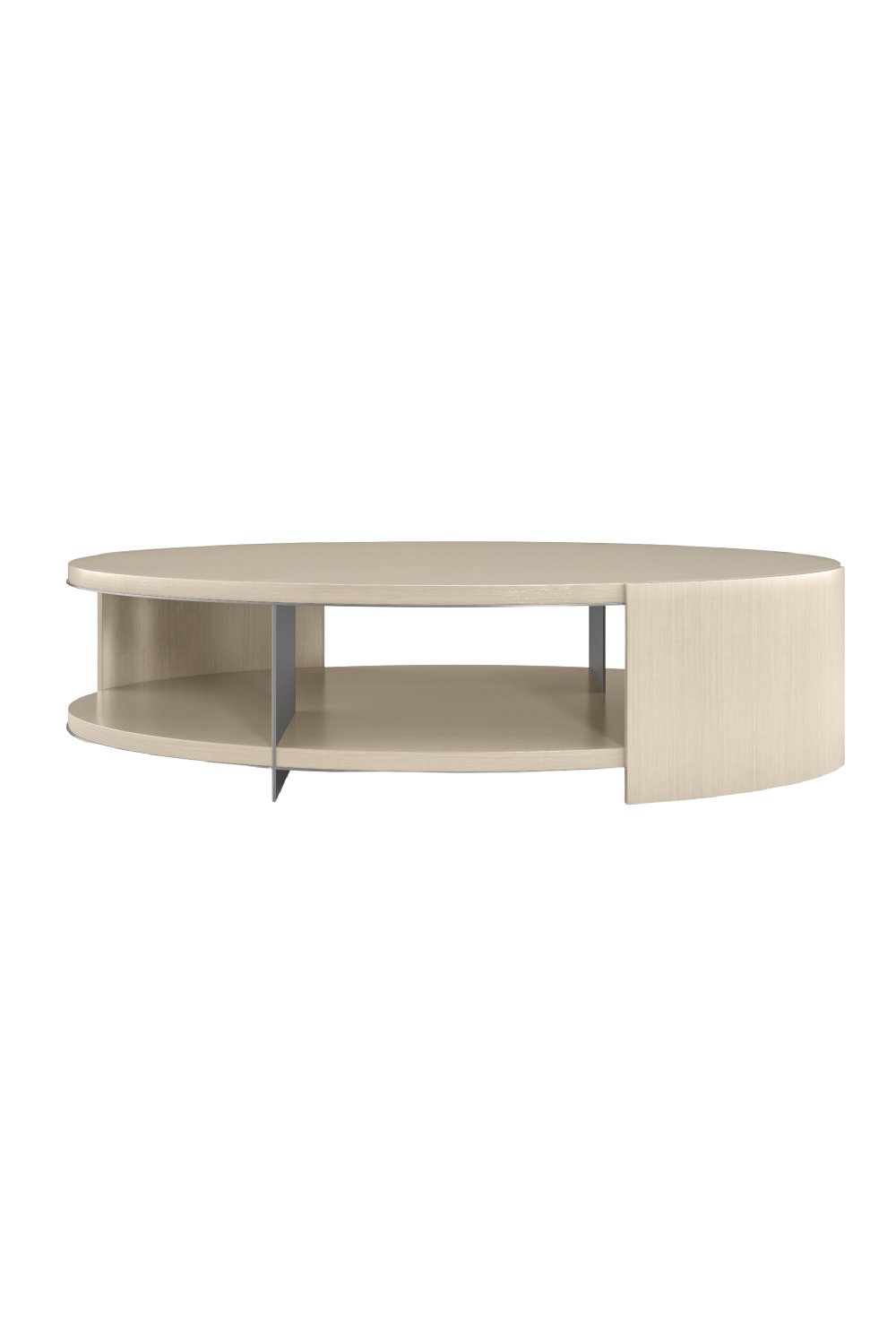 Oval Cream Cocktail Table | Caracole Da Vita | Caracole.eu.com
