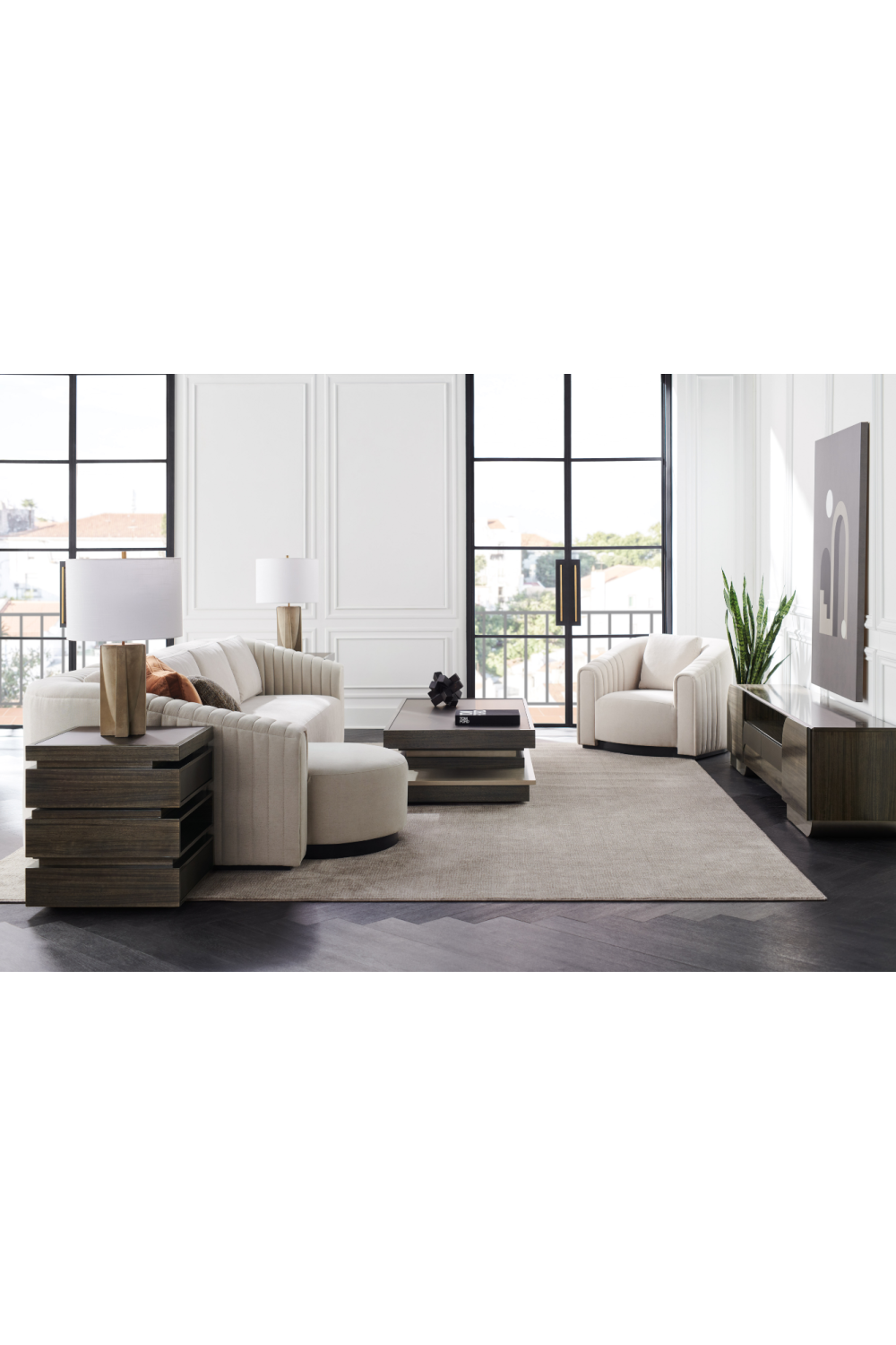 Tiered Modern End Table | Caracole La Moda | Caracole.eu.com