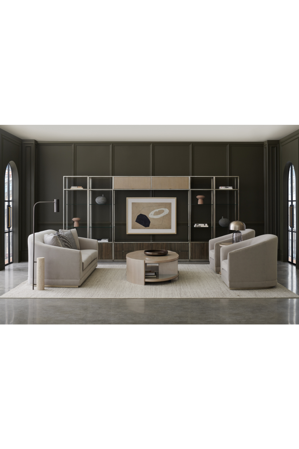 Round Shelved End Table | Caracole Da Vita | Caracole.eu.com