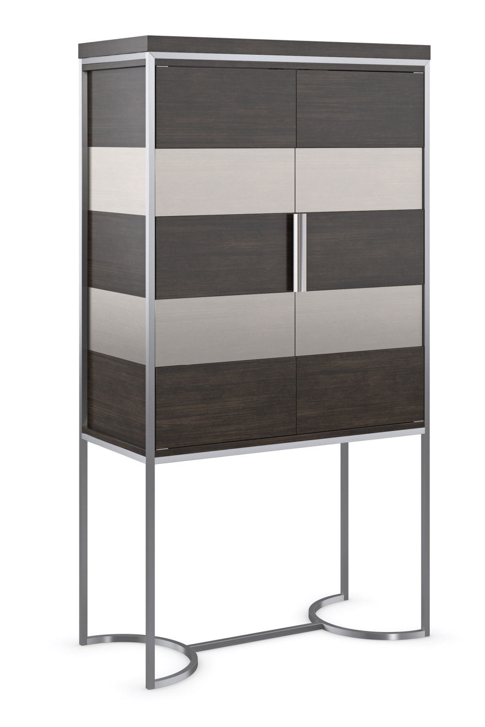 Metal Framed Modern Bar Cabinet | Caracole La Moda | Caracole.eu.com
