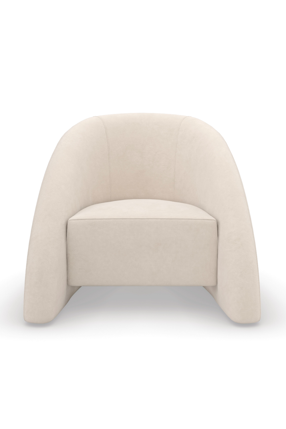 Modern Curved Accent Chair | Caracole Movement | Caracole.eu.com