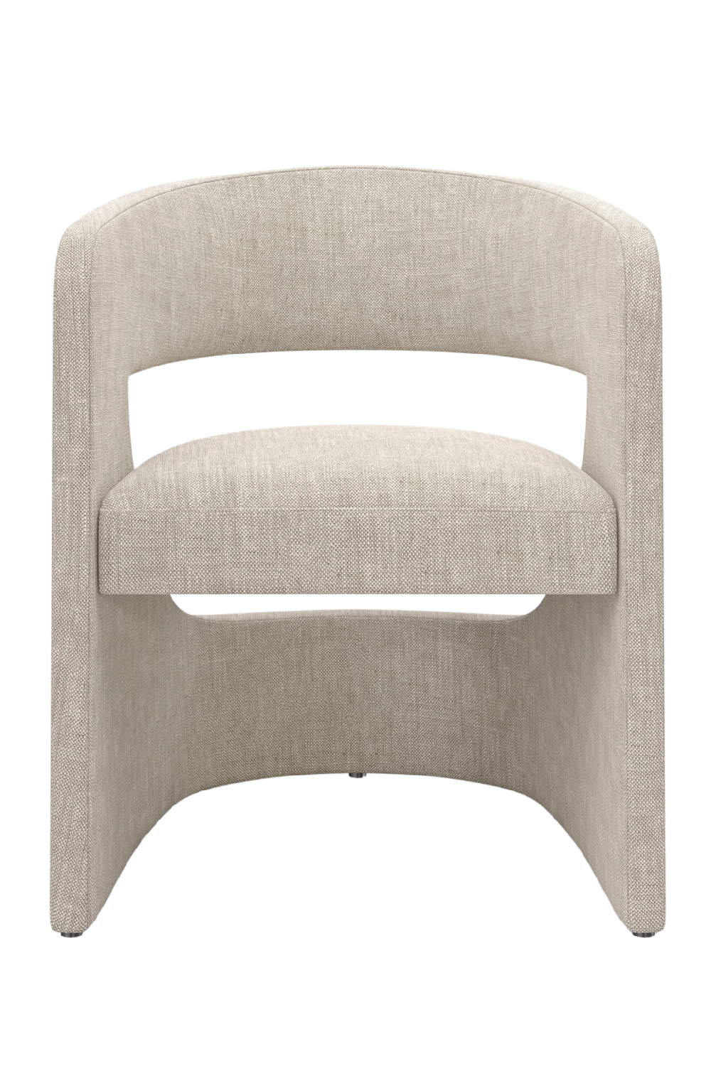 Modern Barrel-Back Chair | Caracole Soft Balance | Caracole.eu.com