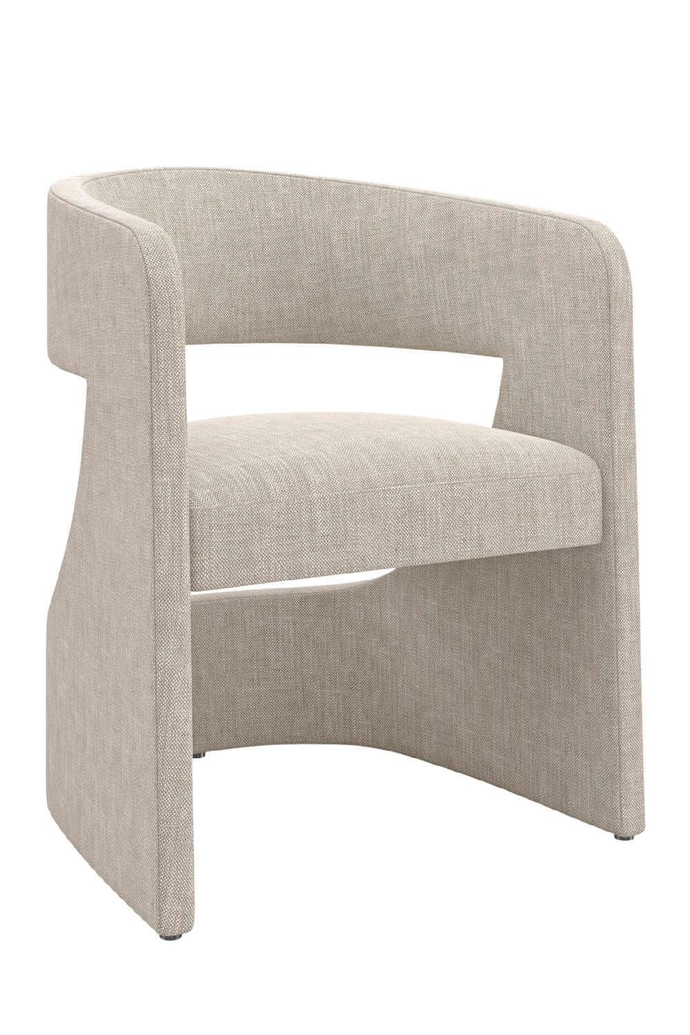 Modern Barrel-Back Chair | Caracole Soft Balance | Caracole.eu.com