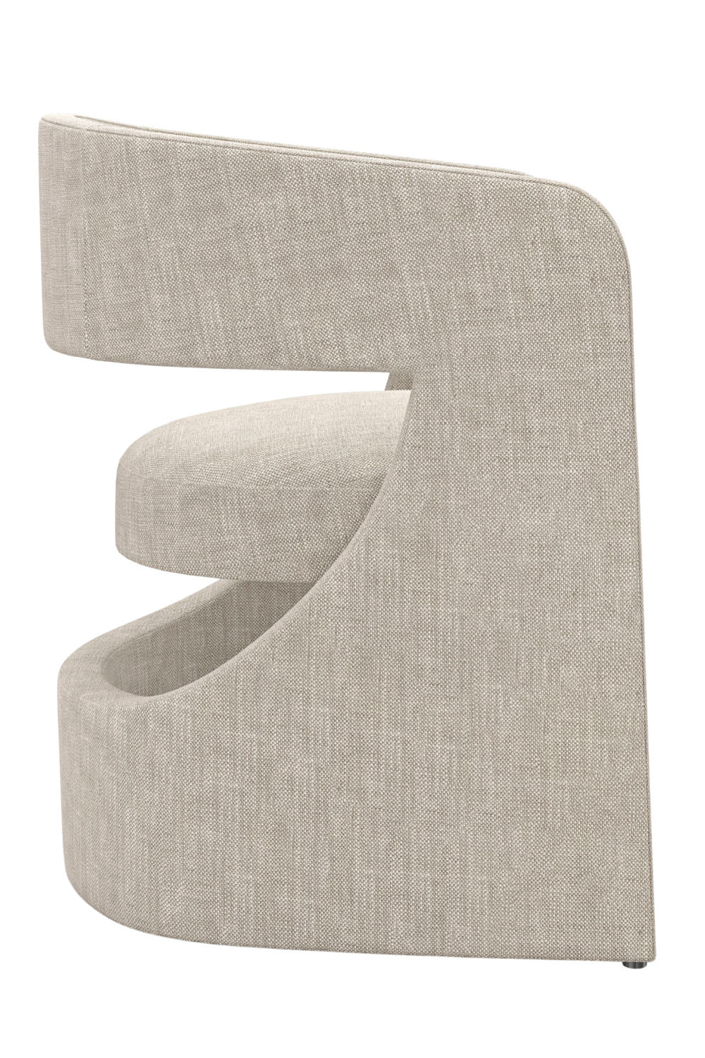 Modern Barrel-Back Chair | Caracole Soft Balance | Caracole.eu.com