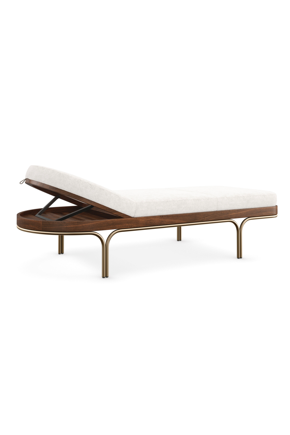 Modern Reclining Chaise Lounge | Caracole Rhythm | Caracole.eu.com