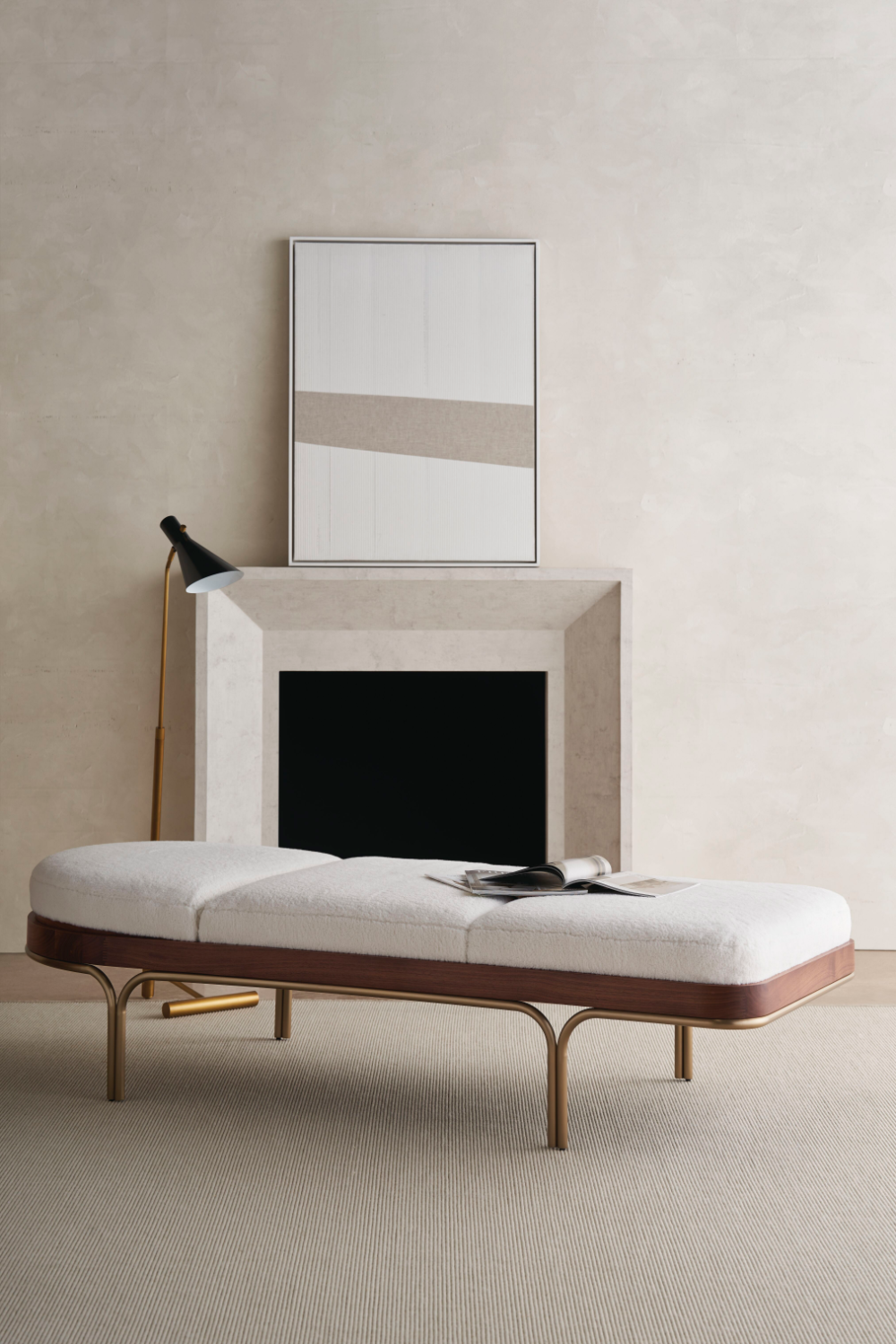 Modern Reclining Chaise Lounge | Caracole Rhythm | Caracole.eu.com