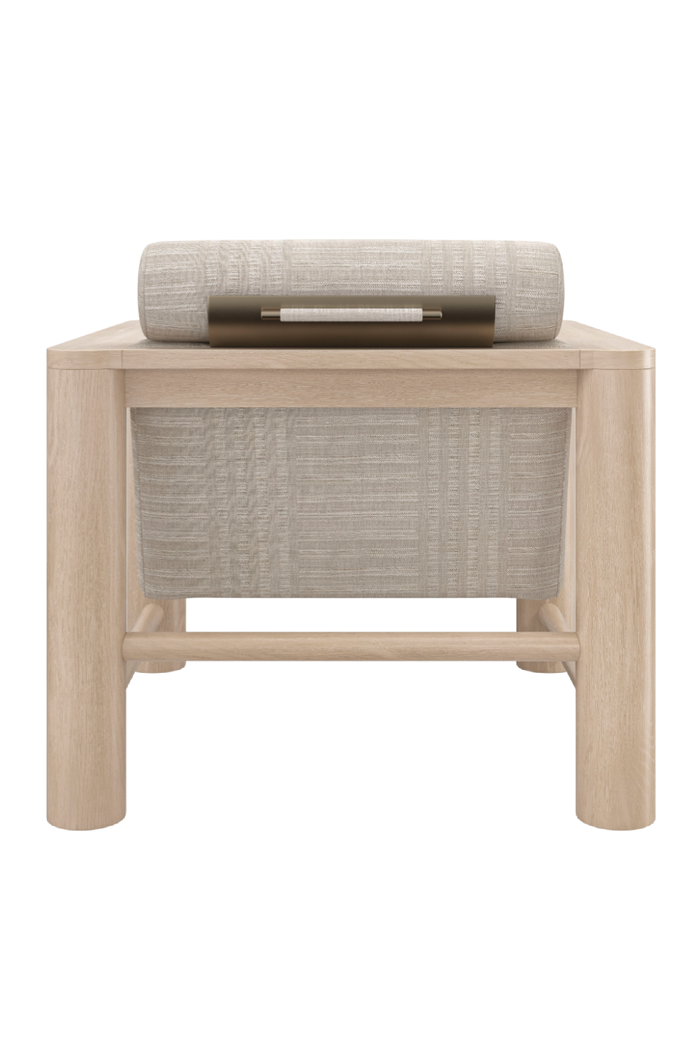 Oak Framed Lounge Chair | Caracole Unity | Caracole.eu.com