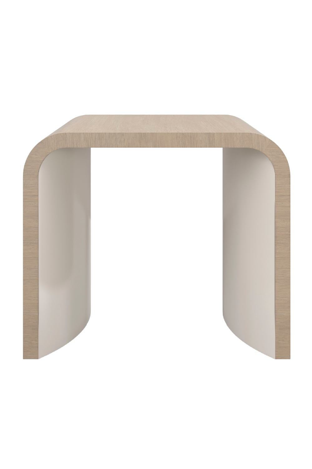 Arched Oak End Table | Caracole Movement | Caracole.eu.com