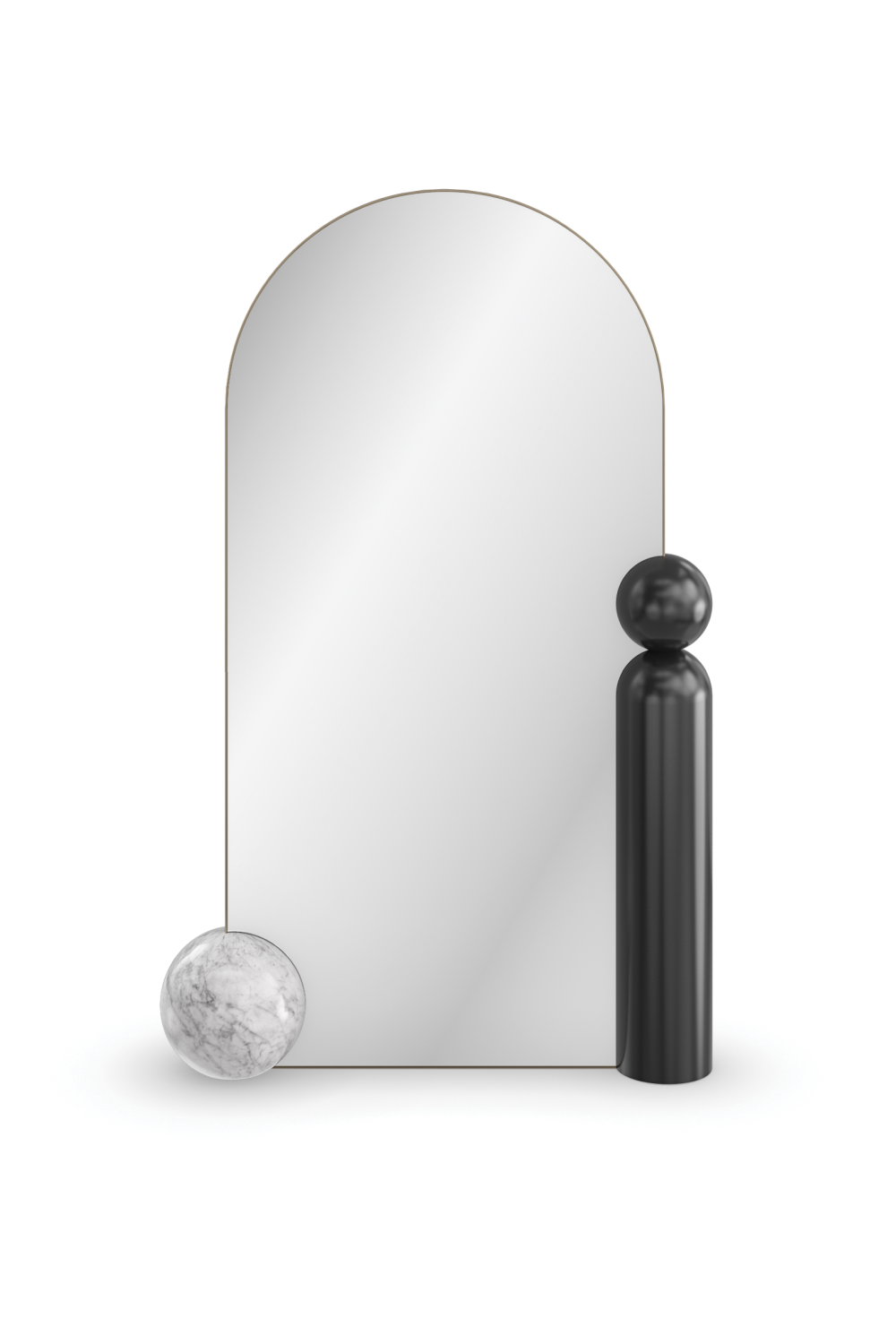 Bronze Framed Floor Mirror | Caracole Balance | Caracole.eu.com