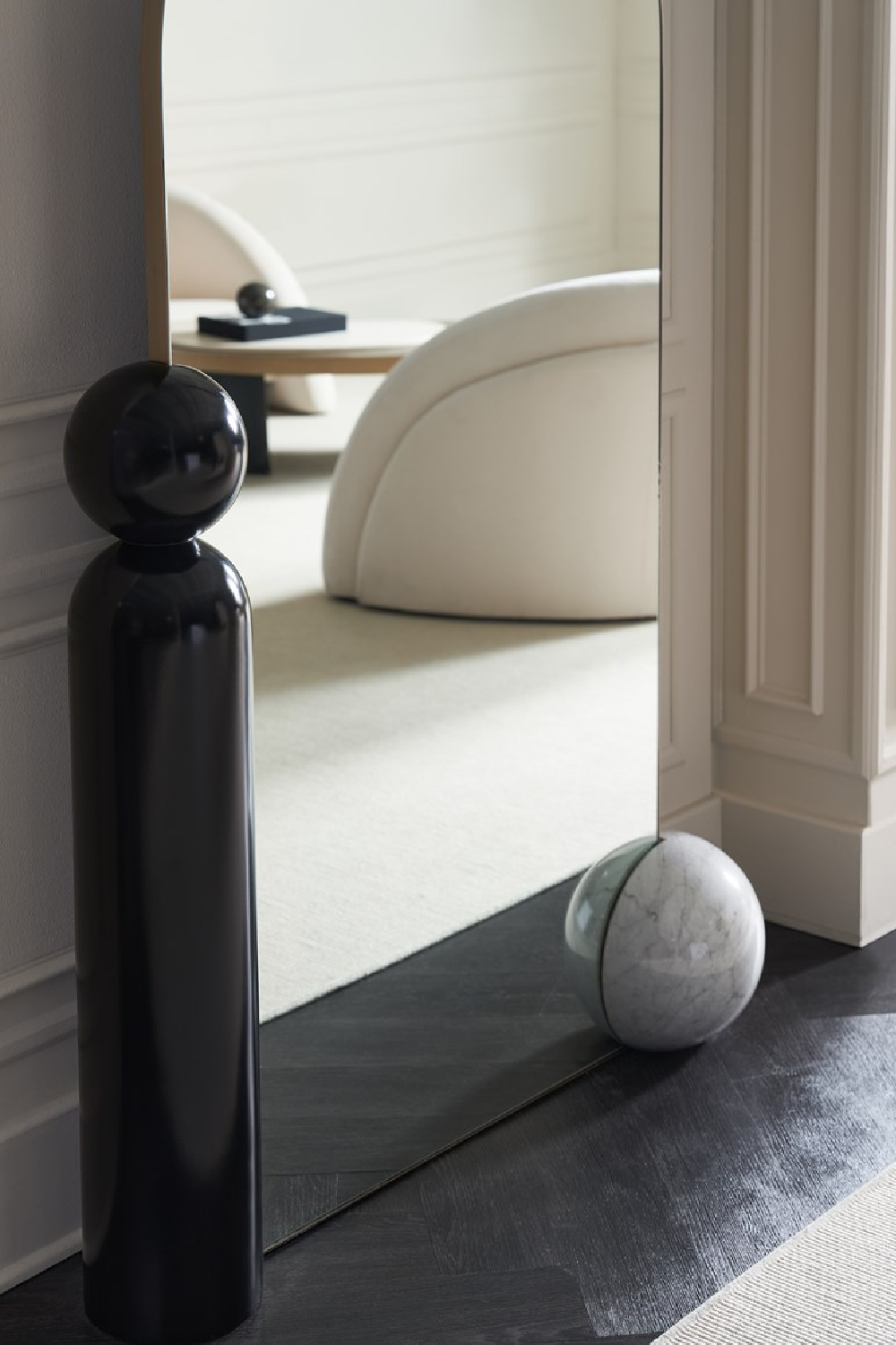 Bronze Framed Floor Mirror | Caracole Balance | Caracole.eu.com