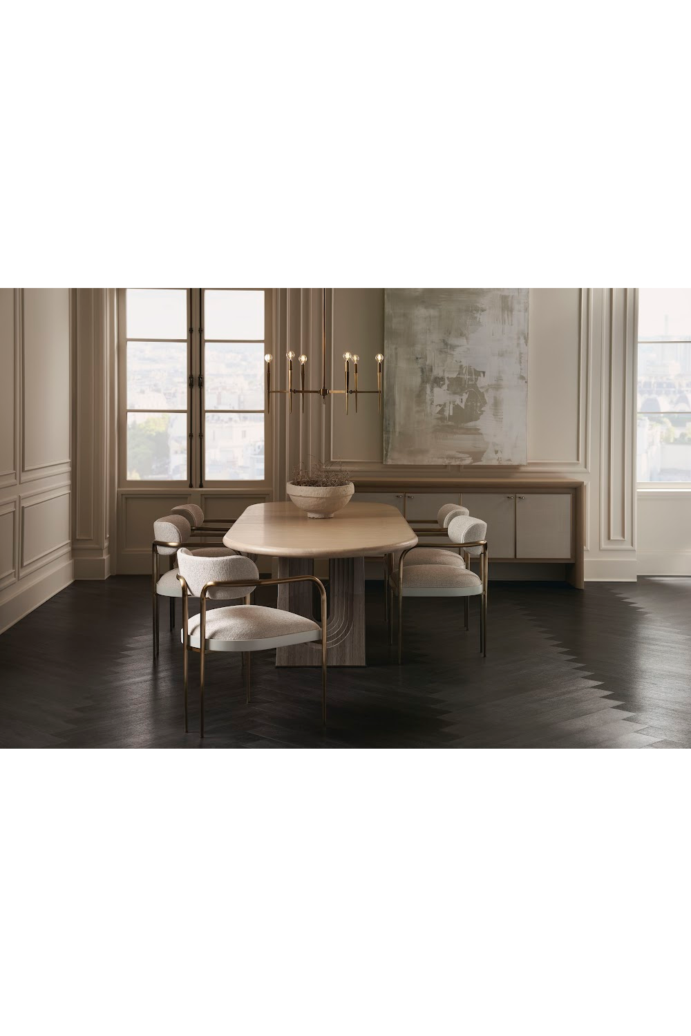 Oval Oak Dining Table | Caracole Emphasis | Caracole.eu.com