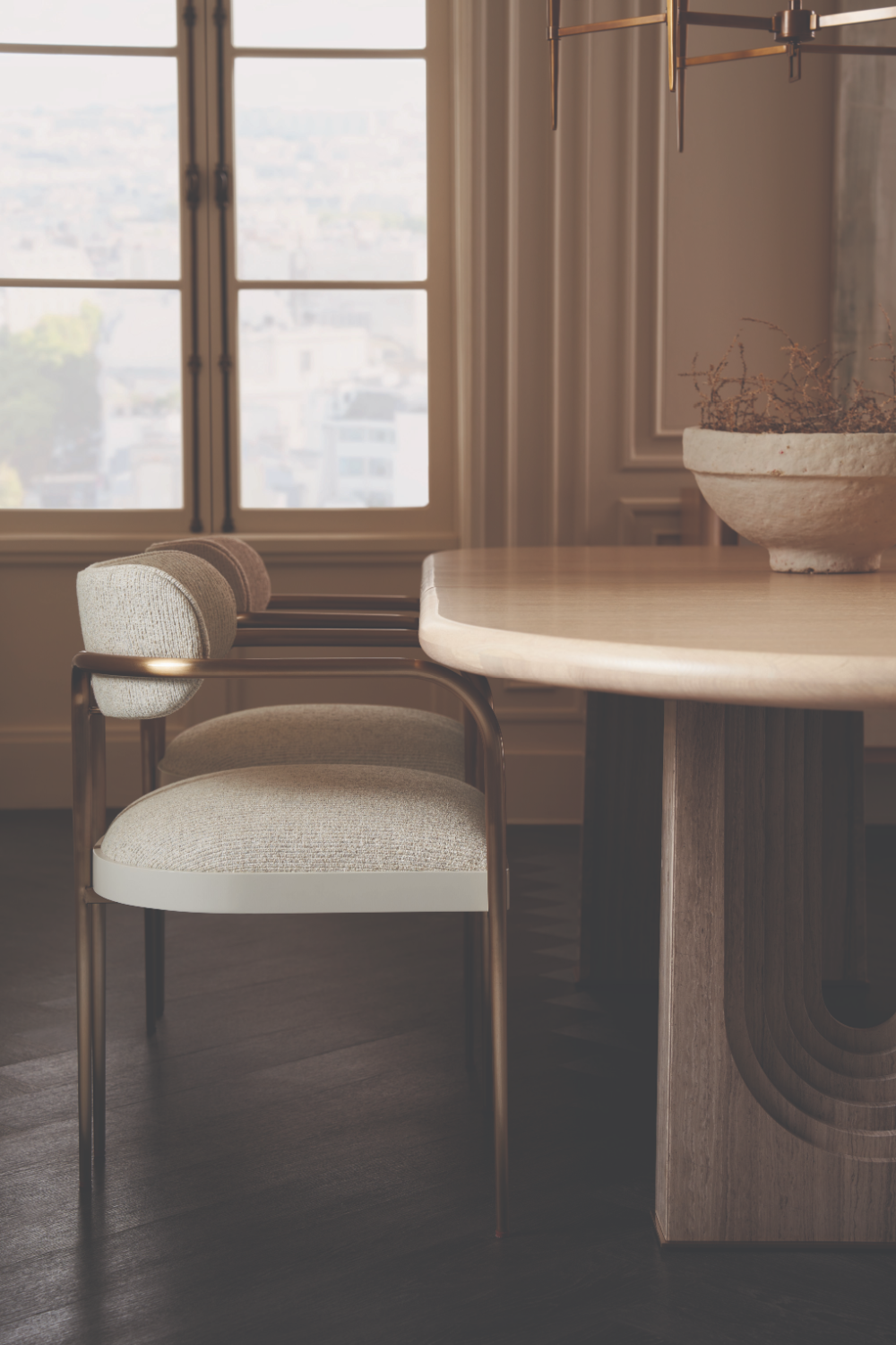 Oval Oak Dining Table | Caracole Emphasis | Caracole.eu.com