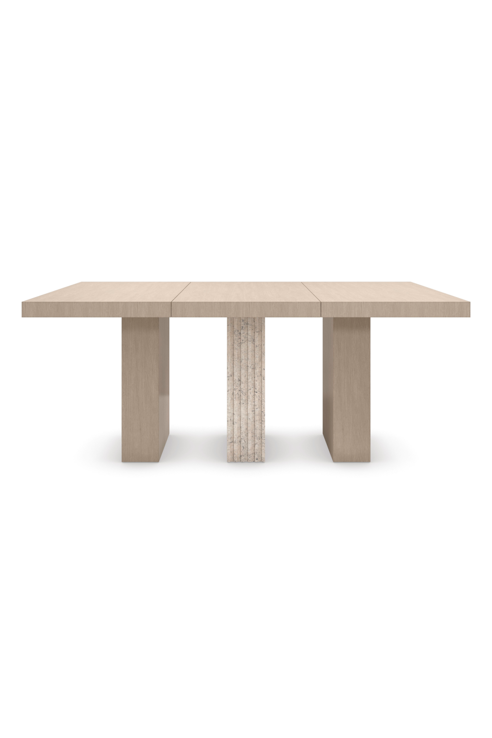 Oak Extendable Modern Dining Table | Caracole Unity | Caracole.eu.com