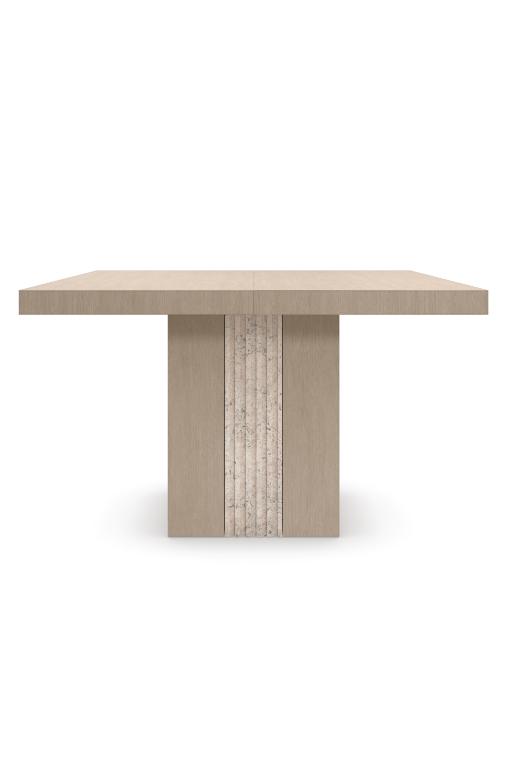 Oak Extendable Modern Dining Table | Caracole Unity | Caracole.eu.com