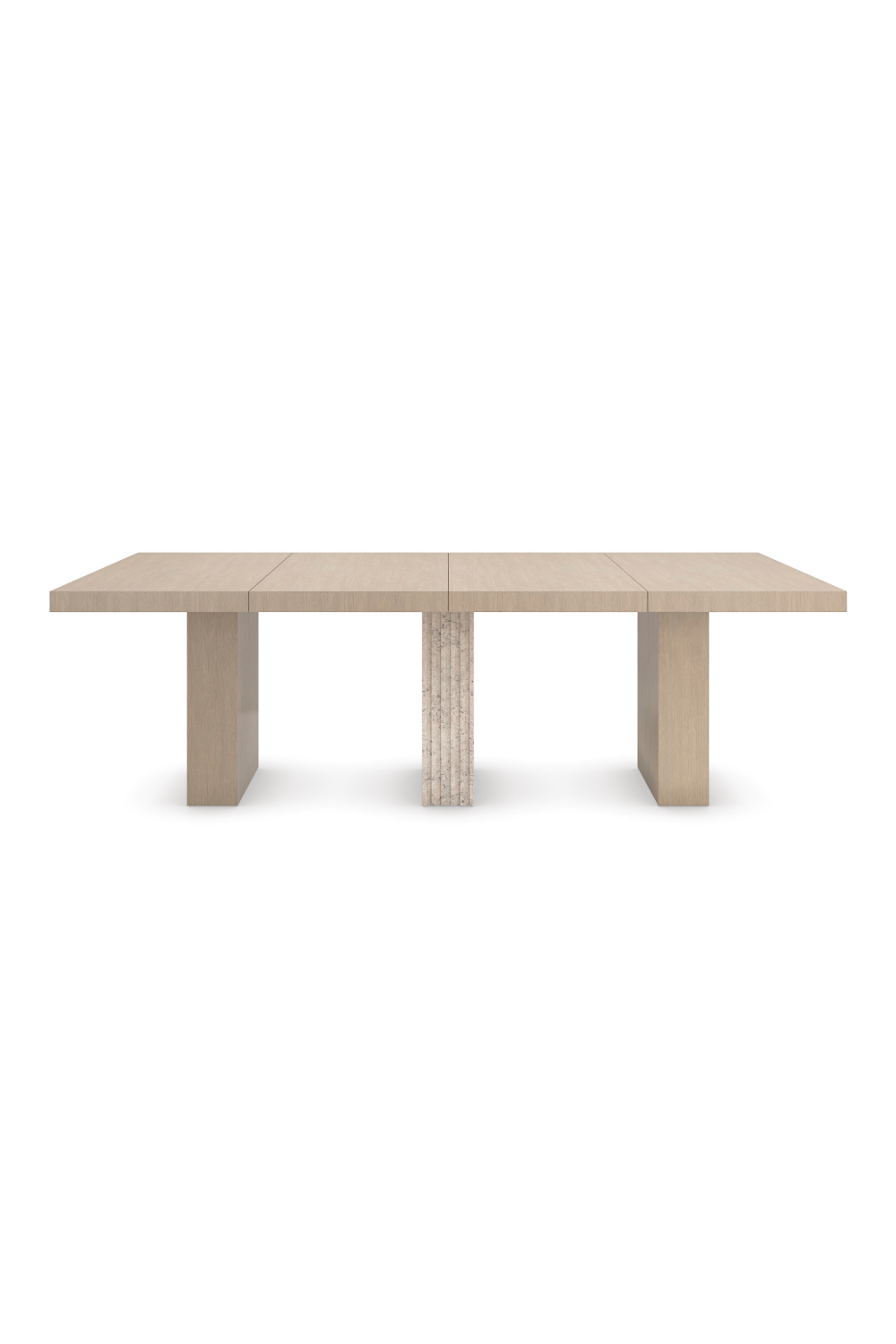 Oak Extendable Modern Dining Table | Caracole Unity | Caracole.eu.com