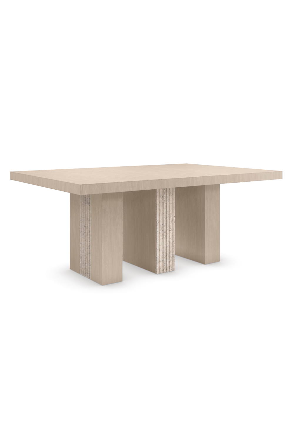 Oak Extendable Modern Dining Table | Caracole Unity | Caracole.eu.com