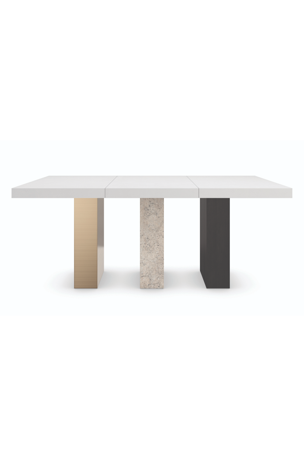 Oak Extendable Modern Dining Table | Caracole Unity | Caracole.eu.com