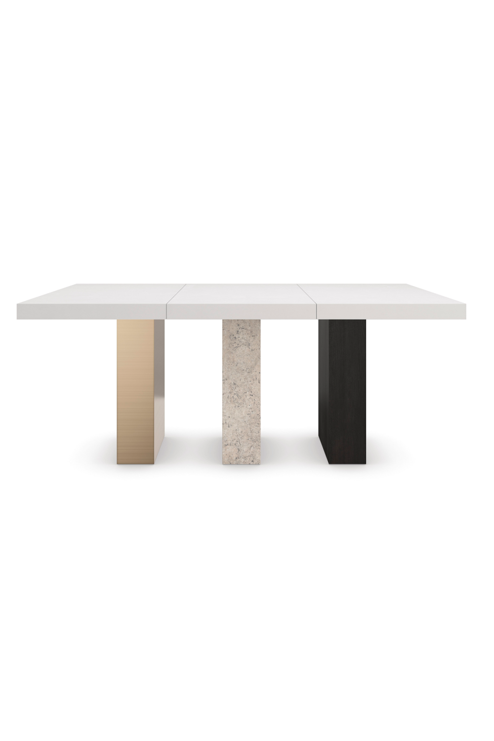 Oak Extendable Modern Dining Table | Caracole Unity | Caracole.eu.com