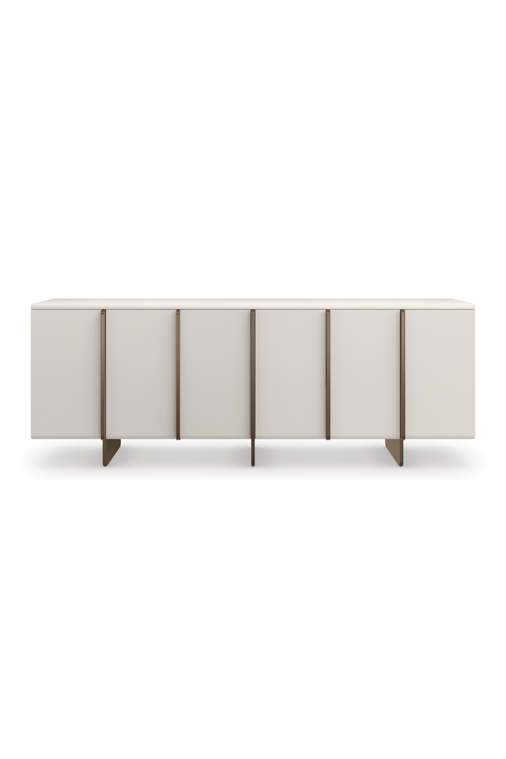 White Modern Credenza | Caracole Emphasis | Caracole.eu.com