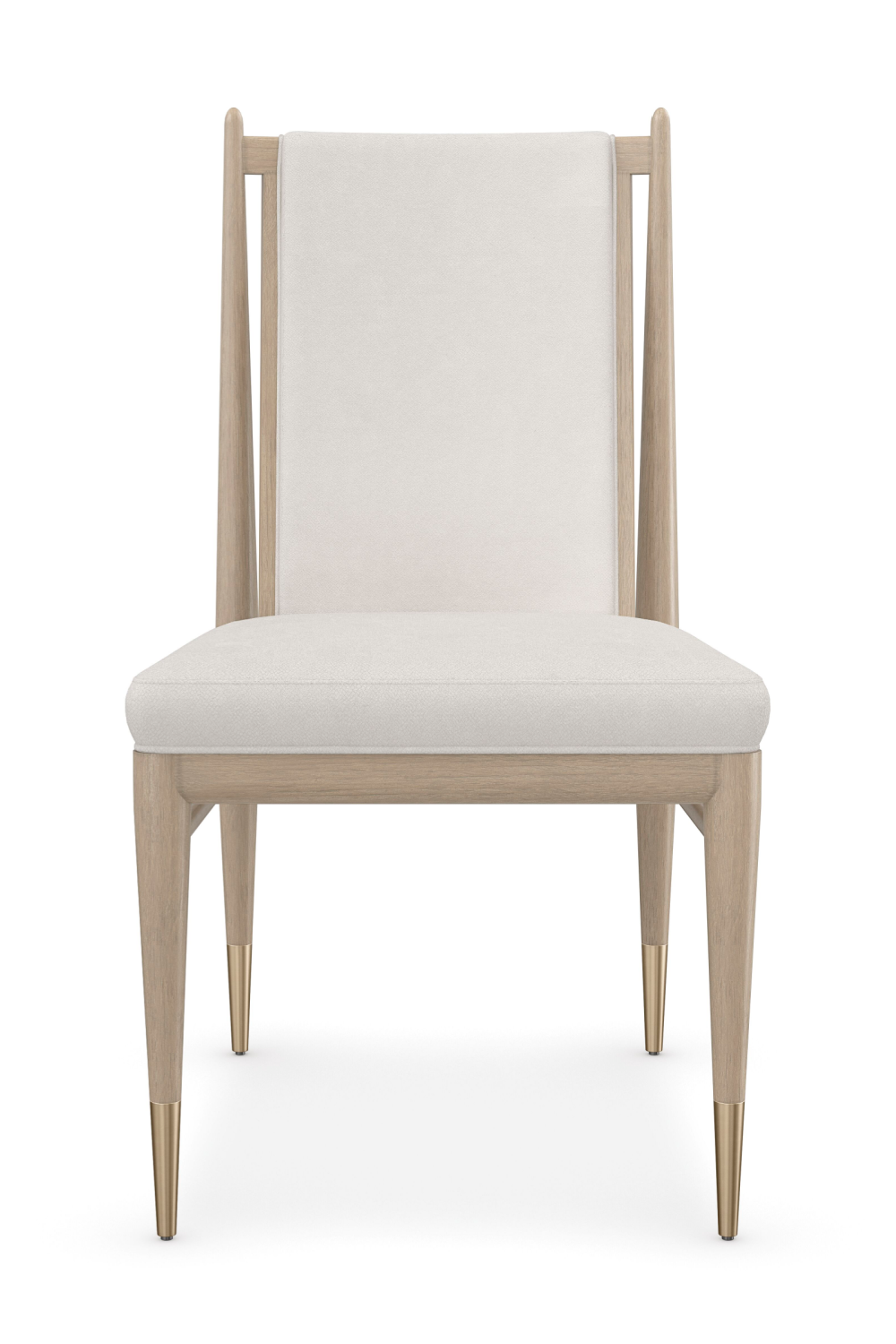 Bouclé Ivory Dining Chair | Caracole Unity | Caracole.eu.com
