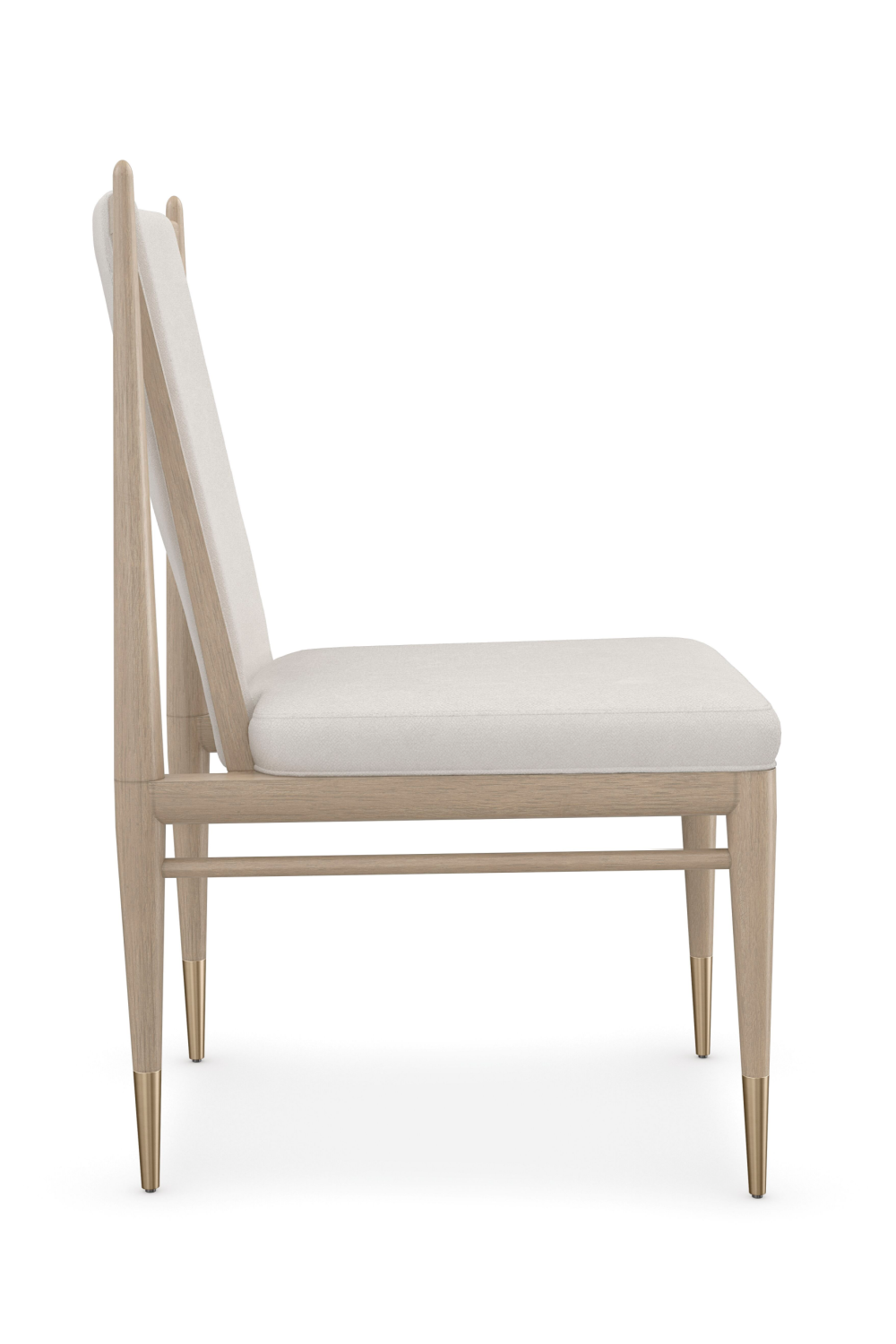 Bouclé Ivory Dining Chair | Caracole Unity | Caracole.eu.com