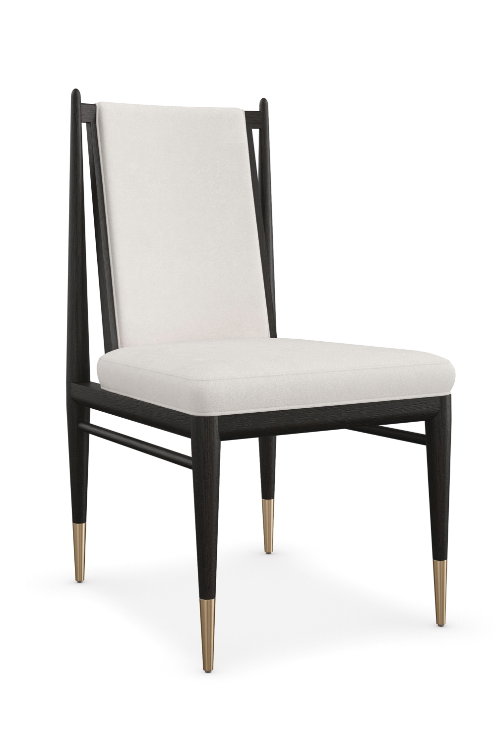 Bouclé Ivory Dining Chair | Caracole Unity | Caracole.eu.com