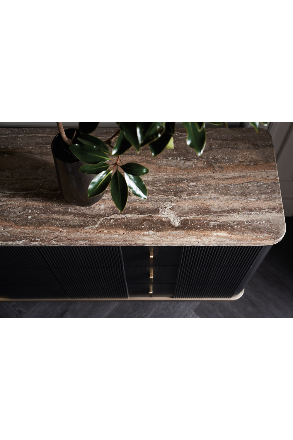 Black Ash 6-Door Dresser | Caracole Rhythm | Caracole.eu.com